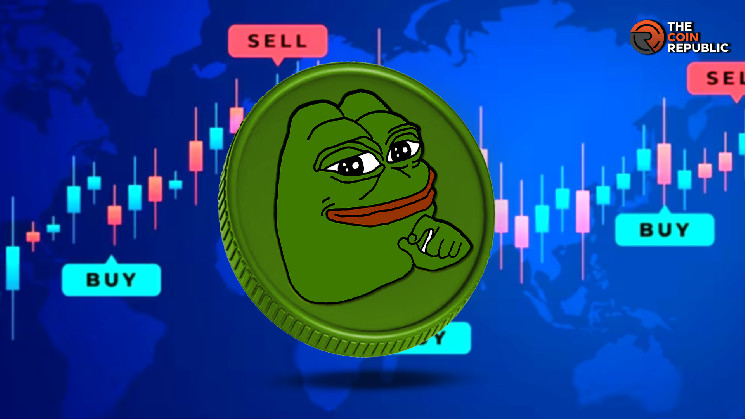 در این هفته قیمت PEPE Crypto افزایش تقریباً ۲۳.۵۰٪ دارد!